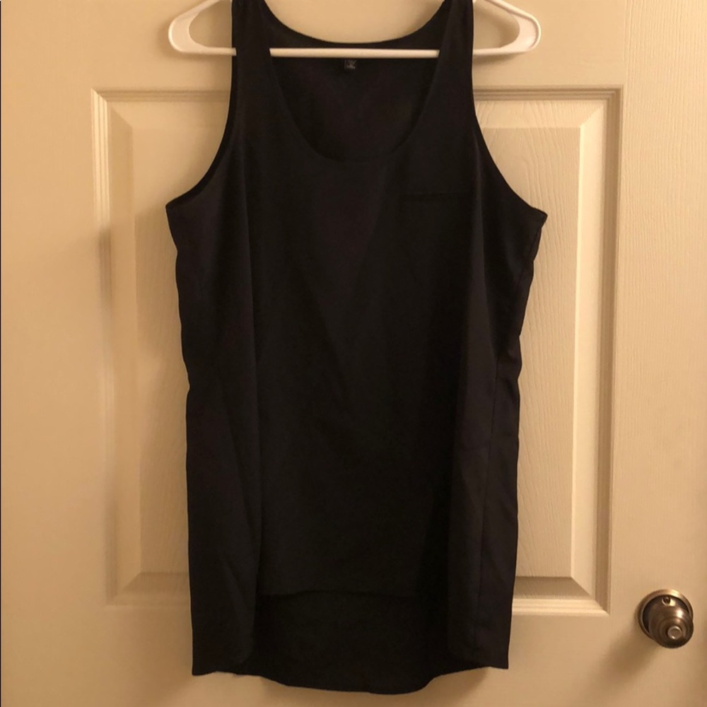 Cotton On black tank top